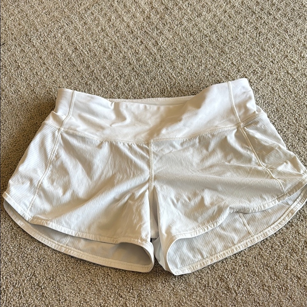 Lululemon White High Waist speedups